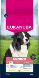 EUKANUBA 2x15kg Eukanuba Premium Nutrition Senior Medium Breed csirke száraz kutyatáp