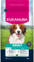 EUKANUBA 3kg Eukanuba Premium Nutrition Adult Small & Medium Breed bárány & rizs széraz kutyatáp