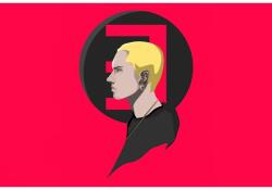  Minimális Eminem poszter, 61x90cm, poszter2930, Többszínű (poster2930)