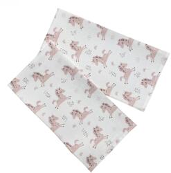 Prem Internacional PREM INTERNATIONAL textilpelenka 70 × 70 cm Rózsaszín egyszarvú, 5 darabos csomag
