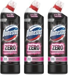 Domestos Triopack Zero Pink, 750 ml (3x8717644186046)