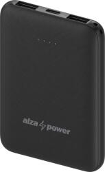 AlzaPower Onyx Gen2 5000mAh, 12W, fekete (APW-PBO05PDB)