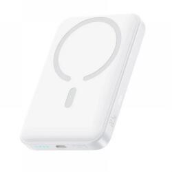 Baseus EnerFill FM11 Magnetic vezeték nélküli gyorstöltő powerbank 10000 mAh, 22.5W, fehér + 60W USB Type-C, 30cm kábel
