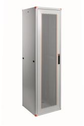 Legrand 19" 42U 800x800x1894 szimpla perforált első ajtó dupla perforált hátsó ajtós állószekrény komplett Evoline (EVO42U8080DE) - officedepot