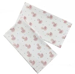 Prem Internacional PREM INTERNATIONAL textilpelenka 70 × 70 cm rózsaszín hattyú, 5 darabos csomag