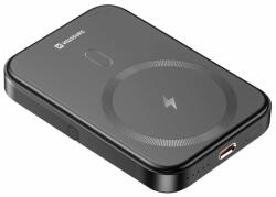 SWISSTEN 22013975 USB-C / Magsafe Powerbank 5000 mAh 20 W - Fekete