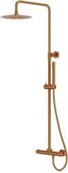 Lavita Orion set de duș perete cu termostat cu duș de ploaie cupru 5900378357315 (5900378357315)