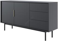 Wipmeb Sp. z o. o Комод ELI 154x82x39 см, черен (WM0119)