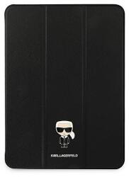 KARL LAGERFELD KLFC11OKMK IPad 11" Pro 2021 Könyvborító Fekete/fekete Saffiano Karl Iconic