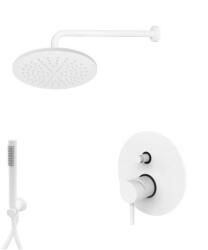 PAFFONI Light set de duș ascuns cu duș de ploaie alb LIG015ZSC2A. BO (LIG015ZSC2ABO)