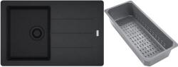 Franke Basis gránit mosogató lefolyóbetéttel 78x50 cm szürke/grafit/onix 114.0743. 084 (1140743084)
