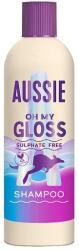 Aussie Oh My Gloss Sampon 300ml. Mélyhidratálja a Száraz, Fakó Hajat. Szulfátmentes