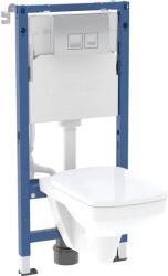 Geberit Duofix Basic keret készlet tállal, deszkával és gombbal 118.340. 21.3 (118340213)