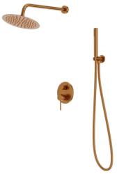Lavita Orion zuhany készlet beépített trópusi zuhany opcióval réz 5900378357339 (5900378357339)