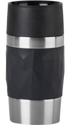 emsa Travel Mug Compact Termosz Bögre - 300 ml, Fekete