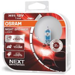 OSRAM Night Breaker Laser H11 +150% 2db/csomag