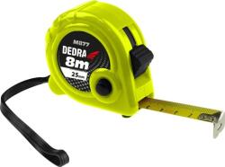 Dedra Mérőszalag 8 m X 25 mm Dupla Stoppos Pvc Tartóval (M877P) (M877P)