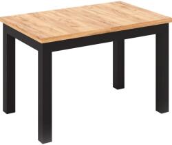 Wipmeb Sp. z o. o DOO bővíthető étkezőasztal, artisan tölgy/fekete 5903018212708 (WM0174)