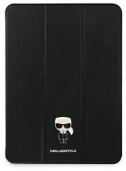 KARL LAGERFELD Klfc12Okmk iPad 12.9" Pro 2021 Könyvtok Fekete Saffiano Karl Iconic - fizz