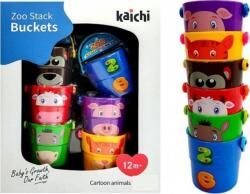 Lean Sport Színes Vödör Készlet Állatokkal Piramis (5599) (5599)