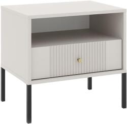 Wipmeb Sp. z o. o Éjjeliszekrény LUE bézs/fekete 5904804552350 (WM0099)