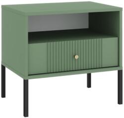 Wipmeb Sp. z o. o LUE éjjeliszekrény zöld/fekete 5904804552374 (WM0093)