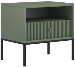 Wipmeb Sp. z o. o SUE éjjeliszekrény, zöld/fekete 5904804554415 (WM0085)