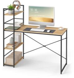 Elior MAX 4.0 Számítógépasztal - Sonoma / Fekete Lábak (model_2870_1) (model_2870_1)