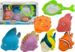 LEAN Toys Készlet Gumi Fürdőző Halak Lövések Vízzel (4882) (4882)