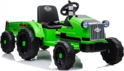 LEAN Toys Akkumulátoros Traktor Pótkocsival CH9959 Zöld (5329) (5329)