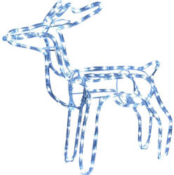 MagicHome karácsonyi dekoráció, Rénszarvas, 144 LED, 230 V, 50 Hz, kültéri, 59 x 27, 5 x 64 cm (TC8091127)