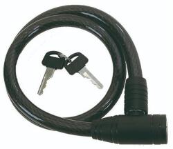 M-Wave kulcsos sodronyzár, 80 cm x 15 mm, vázkonzol nélkül, fekete