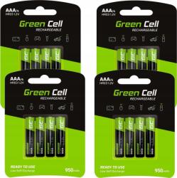 Green Cell 4x Green Cell Akkumulátor AAA HR03 950 mAh GR12 (GR12) (GR12)