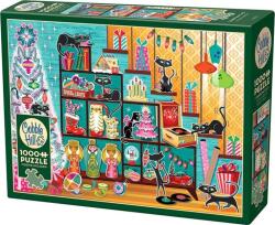 Cobble Hill 1000 db-os puzzle - Christmas Cats (40272) (0625012402729) (0625012402729)