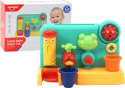 LEAN Toys Baba Fürdőjáték Szökőkút Béka Csap (17917) (17917)