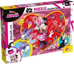Lisciani Minnie egér 2 az 1-ben 24db-os puzzle és színező 50x35cm - Lisciani (304-73979) (304-73979)
