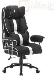 White Shark Gamer szék White Shark LE MANS Gaming Chair Black/White WS LE MANSB/W (WS LE MANS-B/W)