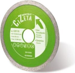 Montolit CZ100 Cermont Gyémánt Tárcsa Kerámiához O 115 mm (CZ115) (CZ115)