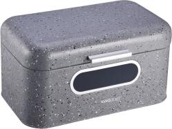 KingHoff KH-1080 Kenyértartó - Rozsdamentes Acél - Szürke (KH-1080) (KH-1080)