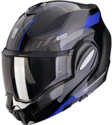 Scorpion Cască de motocicletă Scorpion EXO-TECH EVO Socius, flip-up, negru-albastru (SCRP118-526-66)
