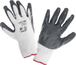 LAHTI PRO Nitr. Szürke-Fehér L220307p, 12 Pár, (L220307W) (L220307W)