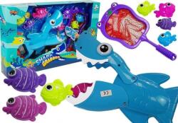 LEAN Toys Cápa Fürdés Játék Hal Catcher Net Halak Kirakodás Net (5381) (5381)