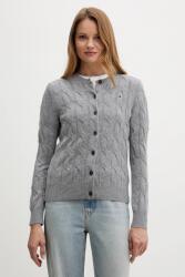 Tommy Hilfiger gyapjú kardigán - szürke L - answear - 52 990 Ft