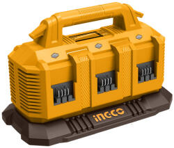 INGCO 6 soros szekvenciális akkumulátor töltő 4, 0 A 20 V (P-FCLI2064)