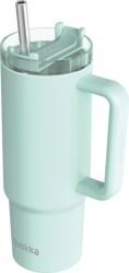 QUOKKA Pahar termic cu pai Quokka Stream, 950 ml, turcoaz (40036)