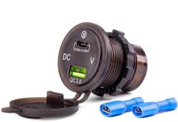  Usb Töltő Beépíthető Dupla (0502857) (0502857) (0502857)