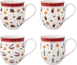 Villeroy & Boch Set căni Toy's Delight Anniversary, motive de Crăciun, 4 buc (14-8585-8407)