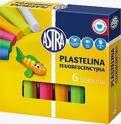 ASTRA Fluoreszkáló Gyurma - 6 Színű (WIKR-052706) (WIKR-052706)