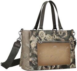 Anekke MANIFESTO négyszögletes, három részes, előzsebes shopper, divattáska 41711-224 - taskaweb
