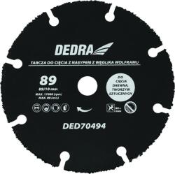 Dedra Univerzális Vágótárcsa 89x10 mm Volfram Karbid (DED70494) (DED70494)